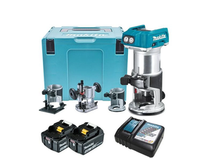 TUPIA A BATERIA 18V COM 3 BASES DRT50RMJX2 MAKITA