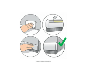 VEDA PORTA ADESIVO MARROM CLARO 100CM COMFORT DOOR