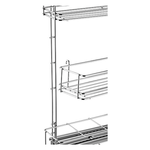 PORTA GARRAFAS/LATAS TRIPLO LATERAL CROMADO 2181 SCHMITT