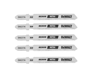 LÂMINA DE SERRA TICO-TICO 3" DW3774-5 COM 5 PEÇAS DEWALT