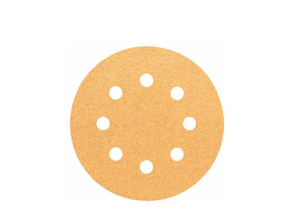 DISCO DE LIXA 125MM GRÃO 100 COM 5 PEÇAS 2608605070 BOSCH