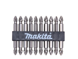 KIT BITS PHILLIPS DUPLAS PH2 65MM COM 10 PEÇAS D-34366 MAKITA