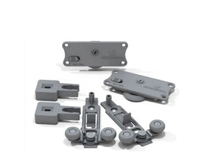 KIT PORTA DE CORRER RO47 4026 1 PORTA 60KG COM MOLA PLÁSTICO ROMETAL