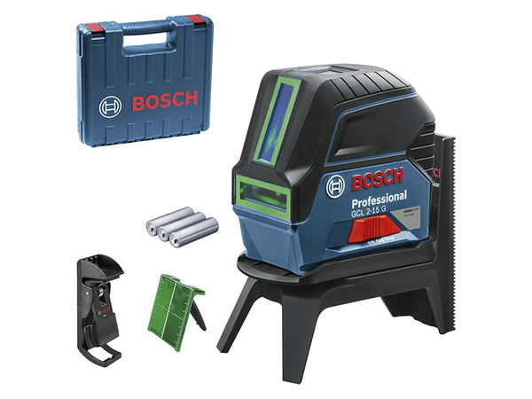 NIVEL A LASER VERDE 12MM COM SUPORTE ARTICULADO GLL 2-12G 0601063VD0 BOSCH