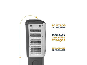 CLIMATIZADOR DE AR 70L 4 EM 1 BCL70 220V BRITÂNIA
