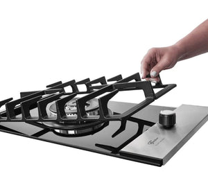 FOGÃO COOKTOP FISCHER TRIPLA CHAMA 1Q VIDRO PRETO 33790.92104 BIVOLT