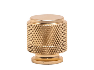 PUXADOR ZIGRINATO IL1580 DOURADO 25X28MM ITALY LINE