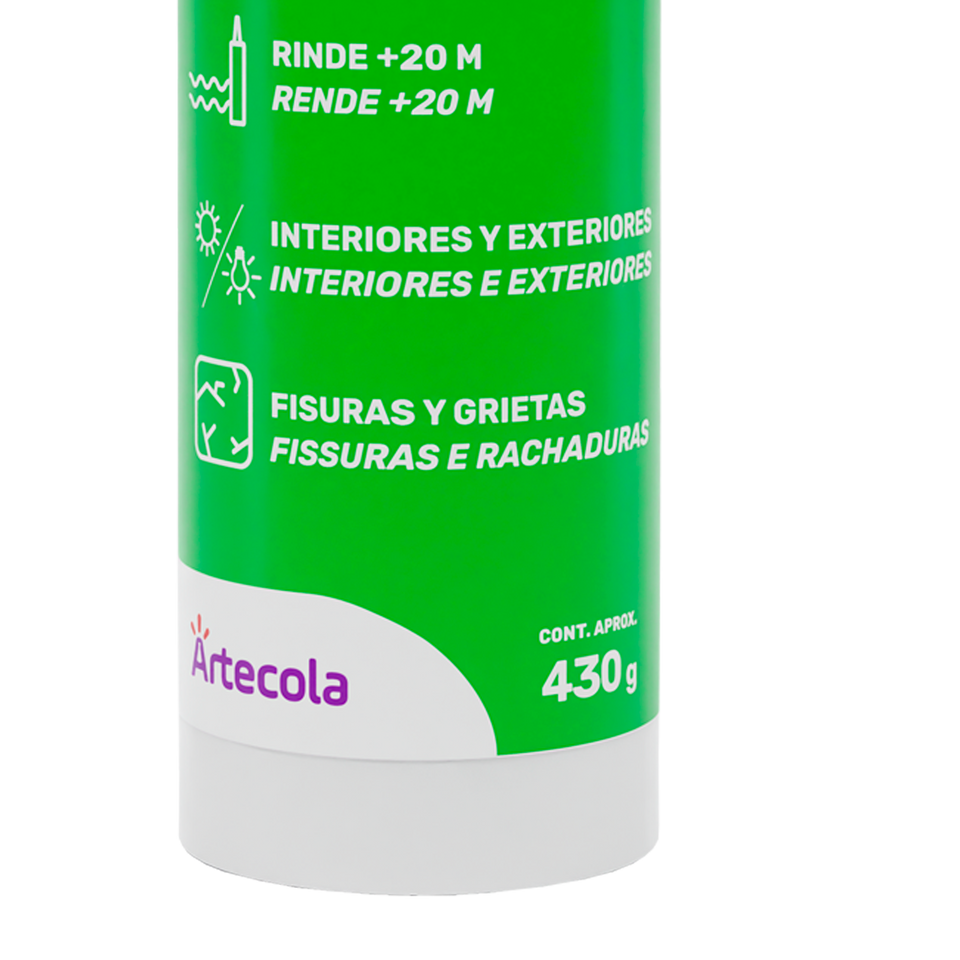 SILICONE SELANTE ACRÍLICO BASE DE ÁGUA GRIS/CINZA 430G AFIX