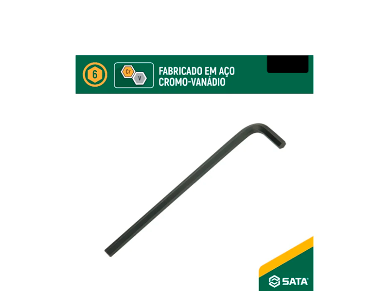CHAVE HEXAGONAL LONGA 3/16" ST84602L SATA