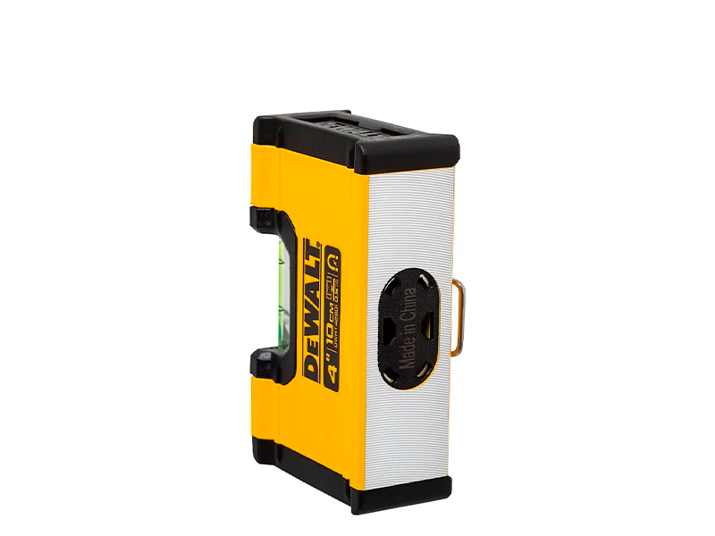 NÍVEL DE ALUMÍNIO 4" 10CM COM 1 BOLHA DWHT42801 DEWALT