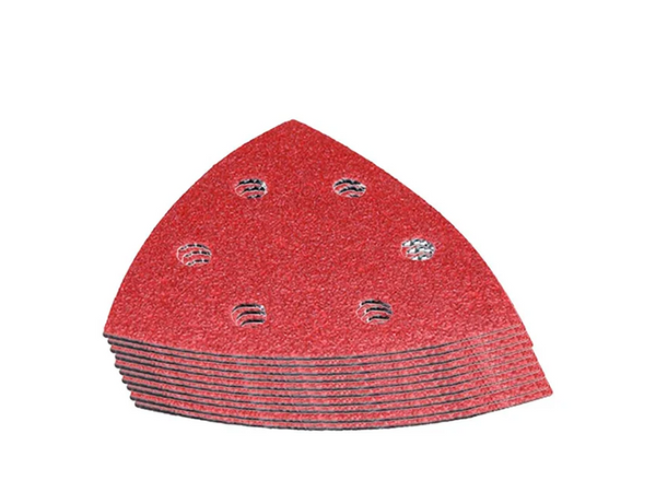 CONJUNTO DE LIXA TRIANGULAR GRÃO 320 COM 10 PEÇAS D-58659 MAKITA