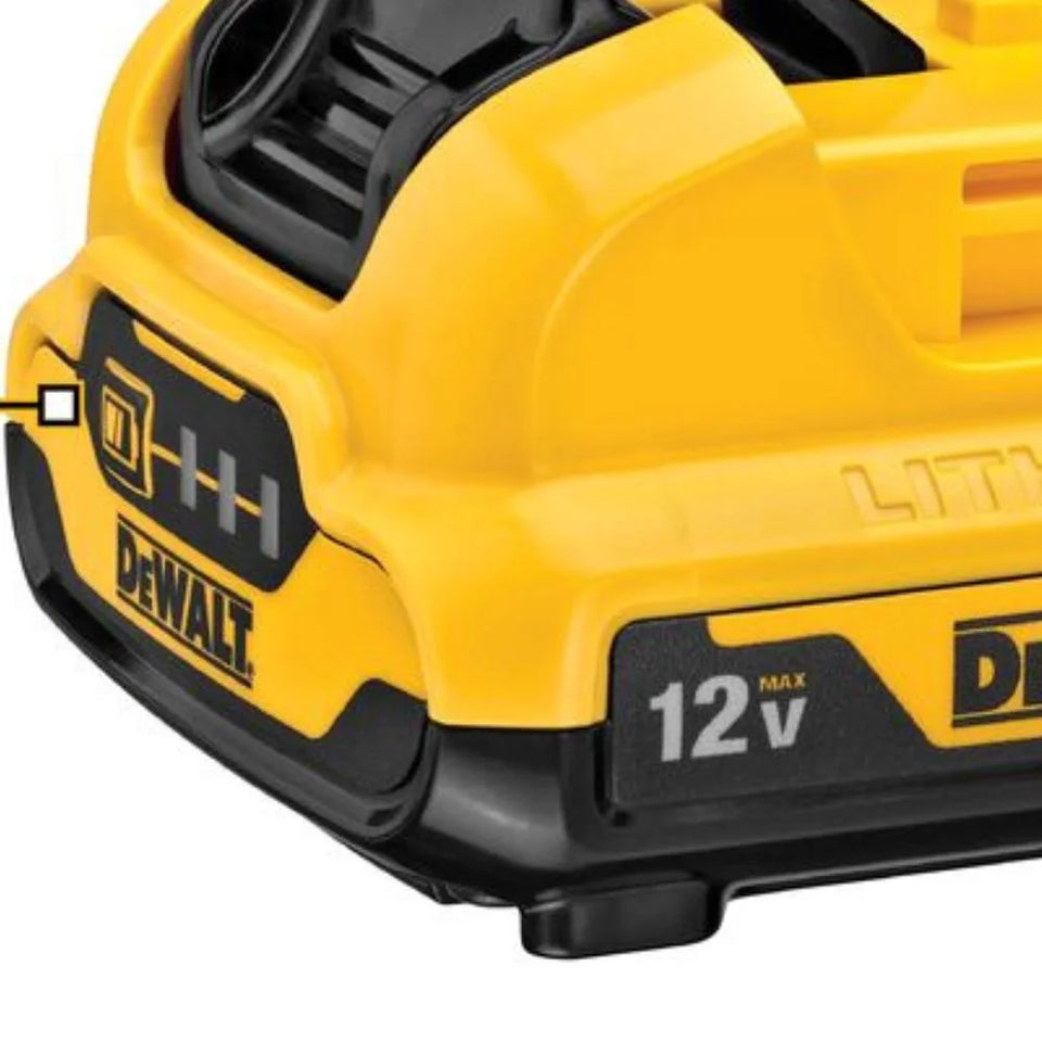 BATERIA 12V DE ÍON DE LÍTIO LI-ÍON 2AH DCB122 DEWALT