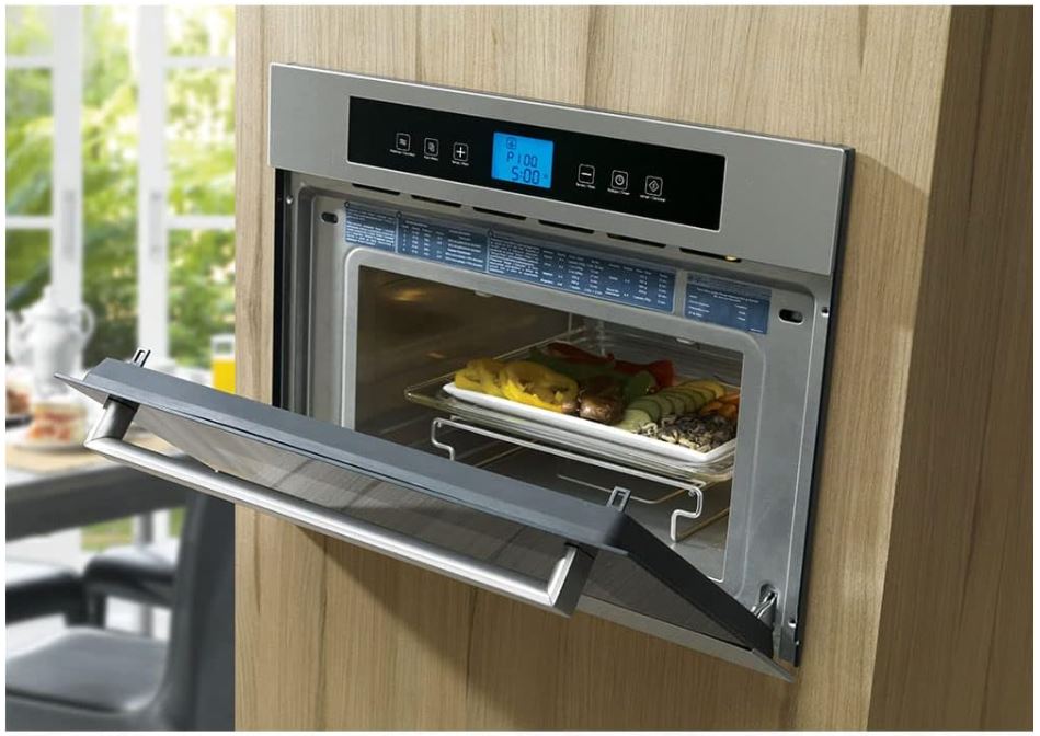 FORNO MICRO-ONDAS DE EMBUTIR PLATINIUM GRILL 35LT INOX 220V 17411-18916
