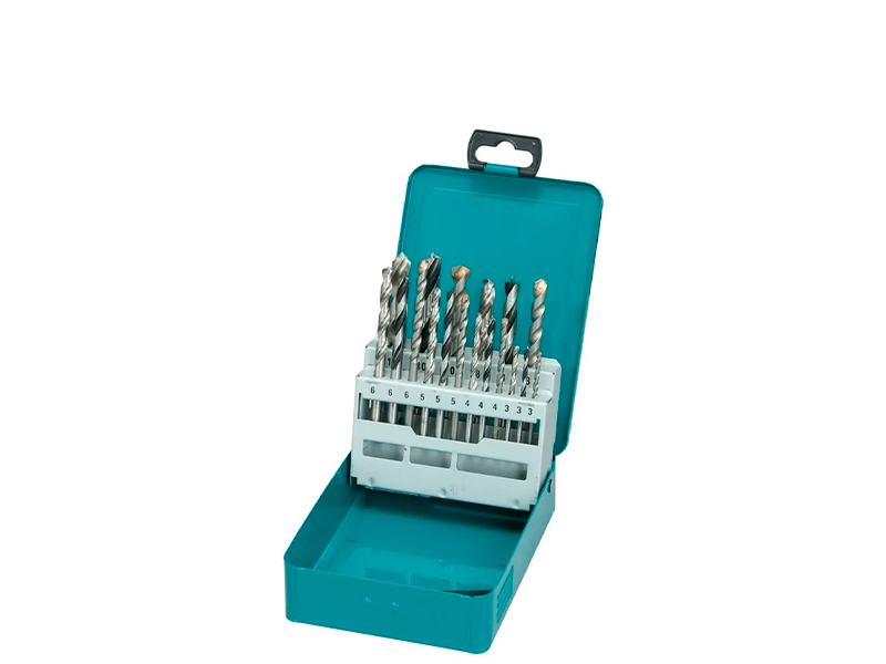 CONJUNTO DE BROCAS PARA MADEIRA/METAL/ALVENARIA COM 18 PEÇAS D-46202 MAKITA