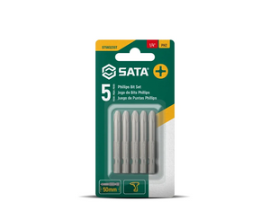 JOGO DE BITS PHILLIPS N2 X 50MM COM 5 PEÇAS ST59323ST SATA