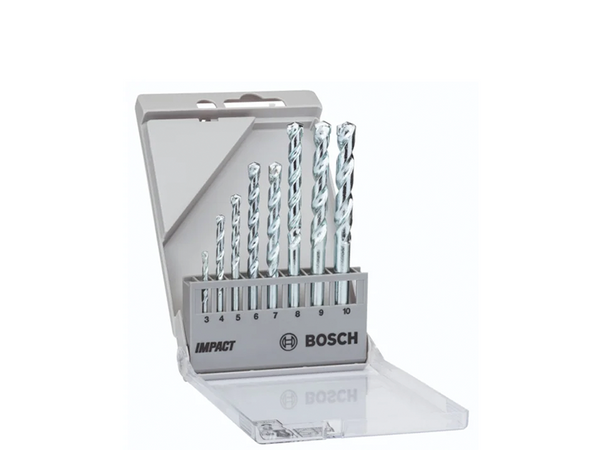 JOGO DE BROCAS PARA CONCRETO COM 8 PEÇAS 2608590091 BOSCH