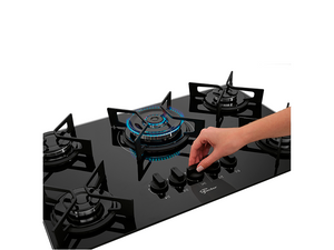 FOGÃO COOKTOP A GÁS 5Q TC FITLINE 36340.102674 BIVOLT FISCHER