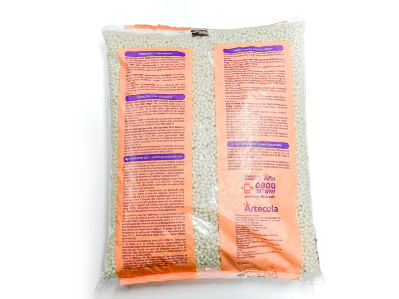 ADESIVO GRANULADO HOT MELT BEGE 2.5KG 1044175 AFIX