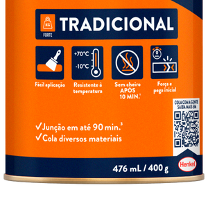 COLA DE CONTATO CASCOLA 400GR SEM TOLUOL
