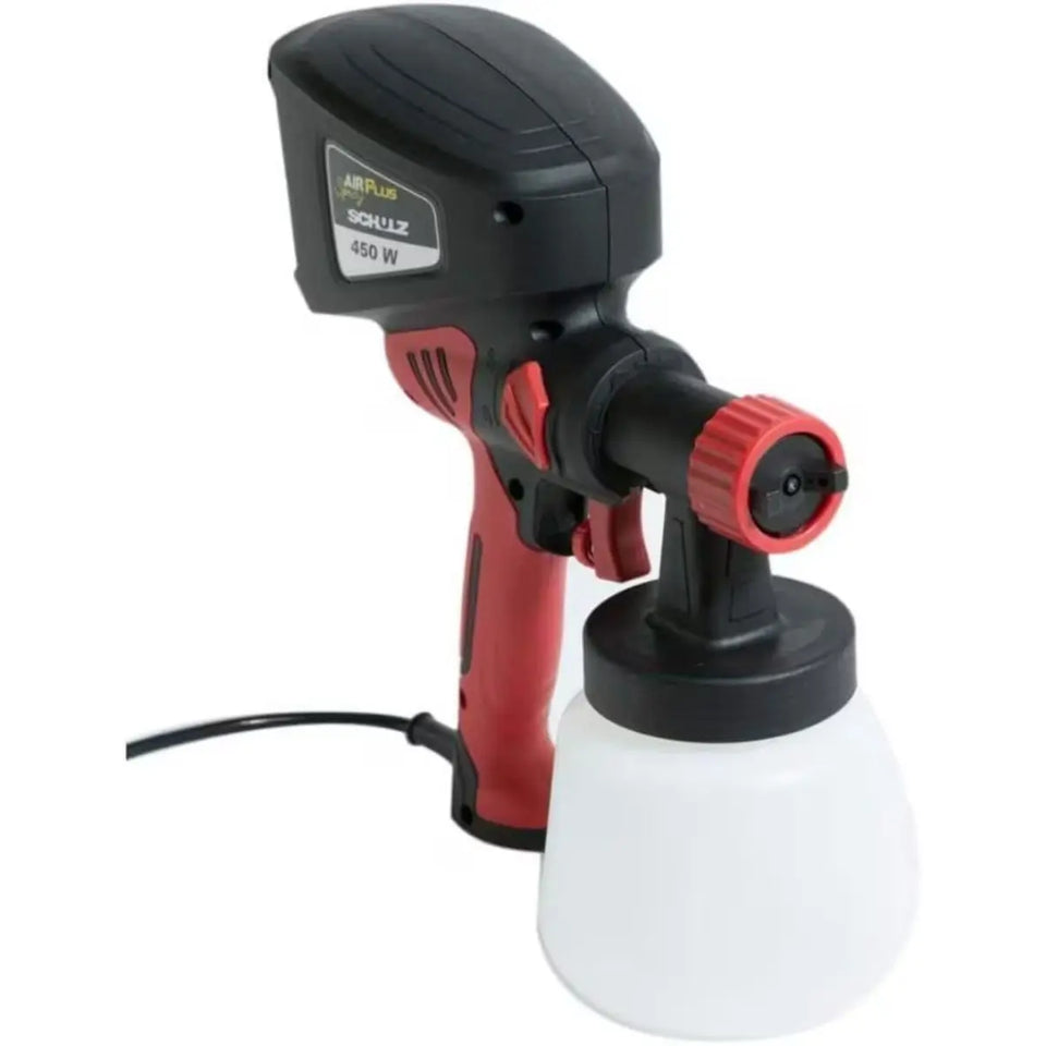 PISTOLA DE PULVERIZAR AIR PLUS SPRAY 450W 220V SCHULZ