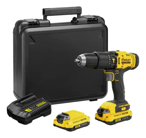 PARAFUSADEIRA/FURADEIRA 20V SCD711D2K-BR COM 2 BATERIAS STANLEY