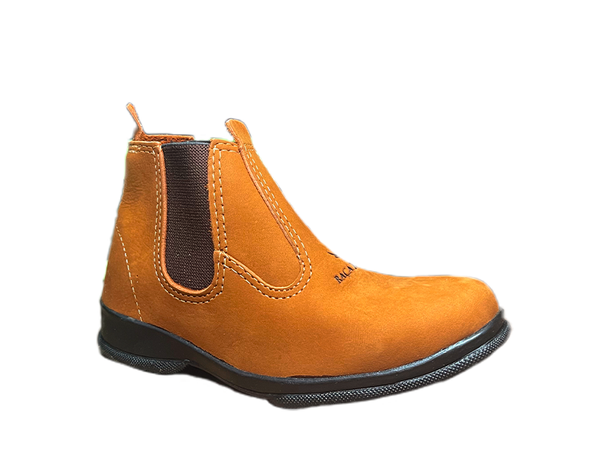BOTINA DE COURO NOBUCK FERRUGEM 5004 Nº 27 RAÇA BOOTS