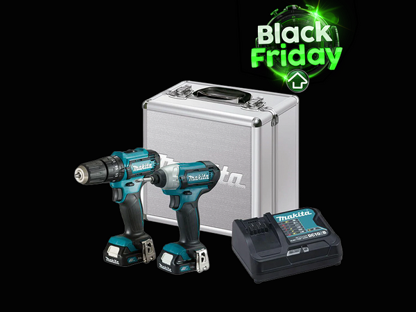 KIT PARAFUSADEIRA/ FURADEIRA DE IMPACTO + PARAFUSADEIRA DE IMPACTO 12V CLX228SAX MAKITA