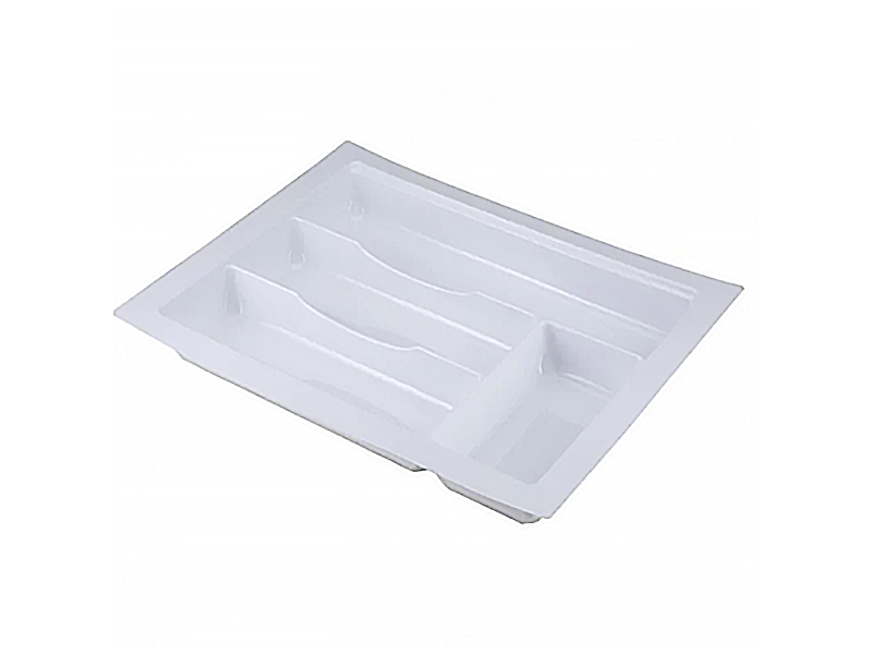 DIVISÃO DE TALHERES EM PET 300X398X50MM BRANCO 1025-BR CANGO