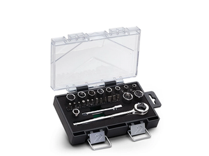 JOGO DE SOQUETE SEXTAVADO 1/4" COM 25 PEÇAS 234410IBJ BELZER