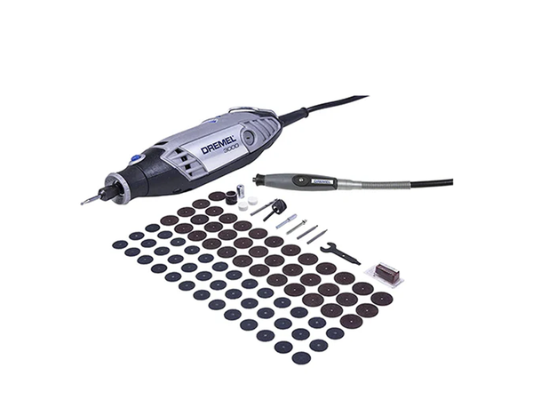 MICRO RETÍFICA SÉRIE 3000 COM 82 ACESSÓRIOS 90W F0133000GB 220V DREMEL