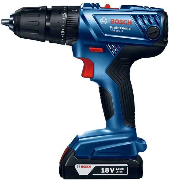 PARAFUSADEIRA E FURADEIRA DE IMPACTO 18V GSB180LI 06019F83E4 BOSCH