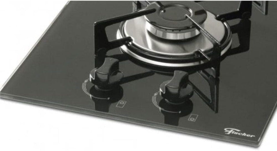 FOGÃO COOKTOP 2Q GÁS MESA VIDRO 7726.11474 220V FISCHER