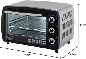 FORNO ELÉTRICO FT16-B2 16LT PRETO 1.200W 220V BLACK & DECKER