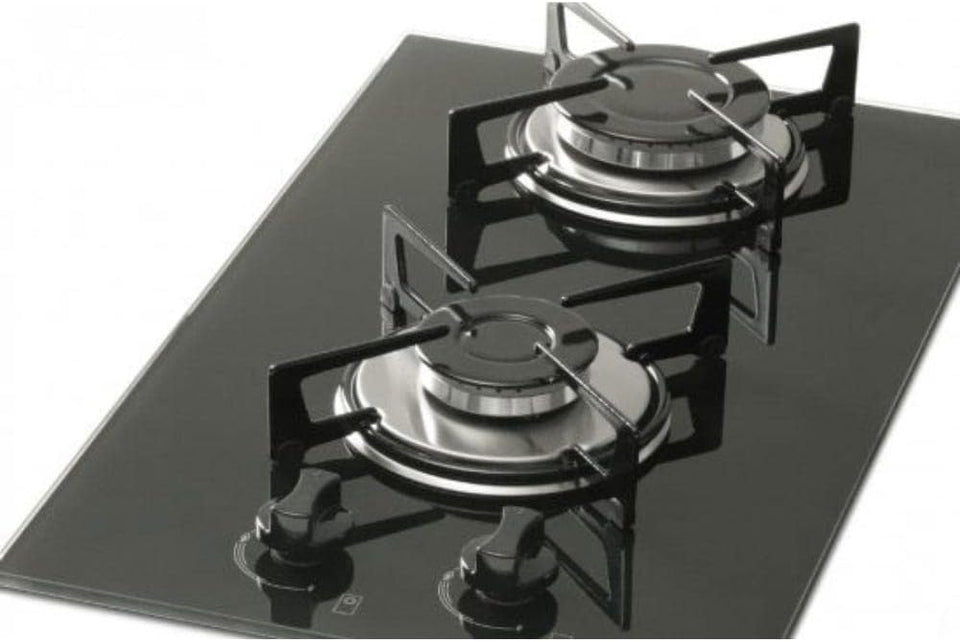 FOGÃO COOKTOP 2Q GÁS MESA VIDRO 7726.11474 220V FISCHER