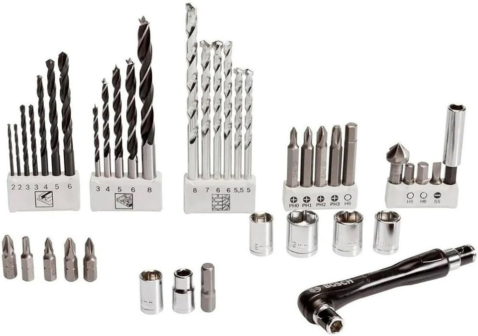 KIT DE PONTAS E BROCAS X-LINE COM 54 PEÇAS 2607017507 BOSCH