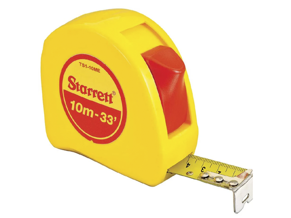 TRENA DE BOLSO AMARELA 10 METROS KTS1-10M-S STARRETT