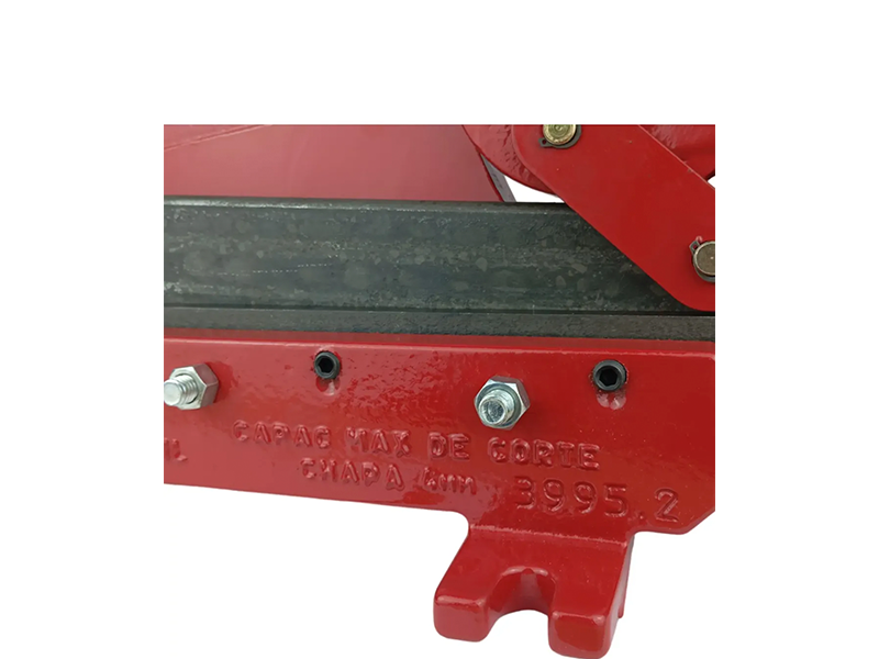 TESOURA GUILHOTINA PARA CORTAR CHAPA Nº4 1993.7 MOTOMIL