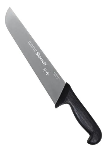 FACA PARA CARNE LÂMINA LARGA 20CM KBKB203 PRETO STARRETT
