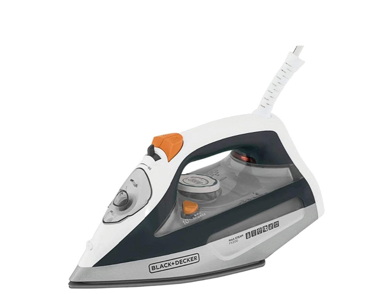 FERRO A VAPOR COM ANTI GOTEJAMENTO CINZA E LARANJA FX3100-B2 220V BLACK & DECKER