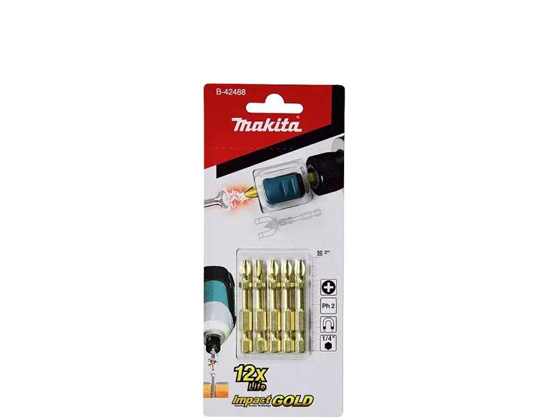 KIT BITS DE TORÇÃO COM 5 PEÇAS B-42488 MAKITA