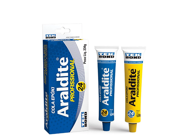 COLA EPÓXI ARALDITE PROFISSIONAL 234G TEKBOND