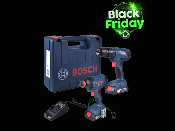 KIT COMBO 18V FURADEIRA GSB + CHAVE IMPACTO GDX 180-LI - 06019G52E2 BOSCH