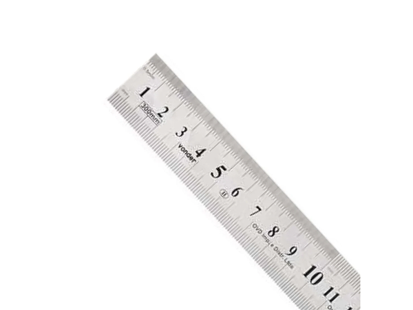 RÉGUA EM AÇO INOX 30CM 3561209000 VONDER