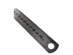 RÉGUA EM AÇO INOX 50CM 3561210000 VONDER