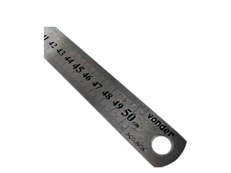 RÉGUA EM AÇO INOX 50CM 3561210000 VONDER