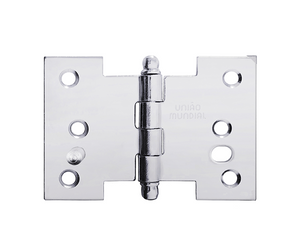 DOBRADIÇA PALMELA 3.1/2" FCR 622304 UNIÃO MUNDIAL
