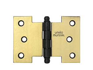 DOBRADIÇA PALMELA 3.1/2" FLO 622308 UNIÃO MUNDIAL