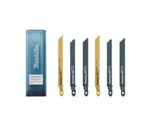 KIT DE LÂMINA DE SERRA SABRE D-53051 COM 6 PEÇAS MAKITA