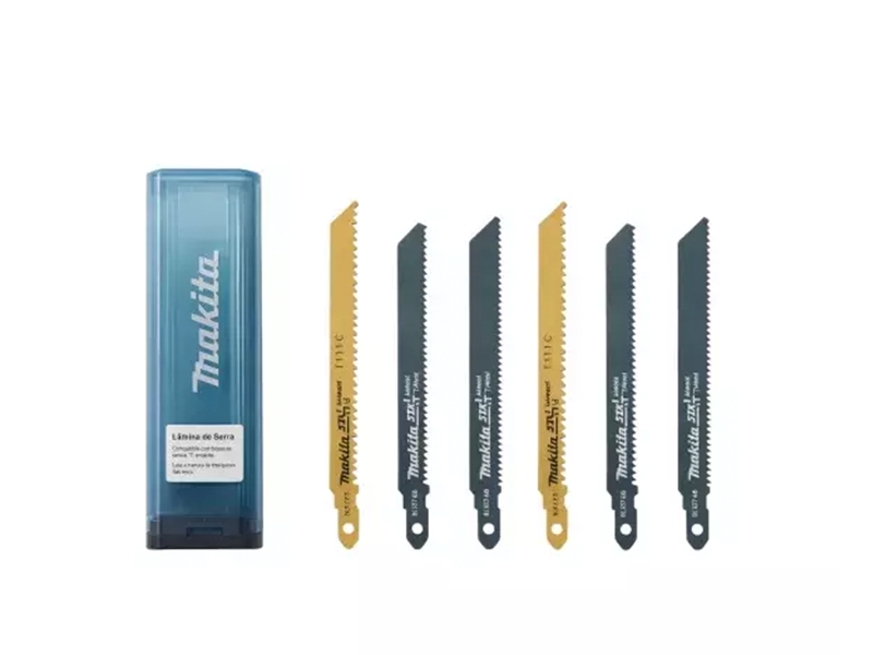 KIT DE LÂMINA DE SERRA SABRE D-53051 COM 6 PEÇAS MAKITA