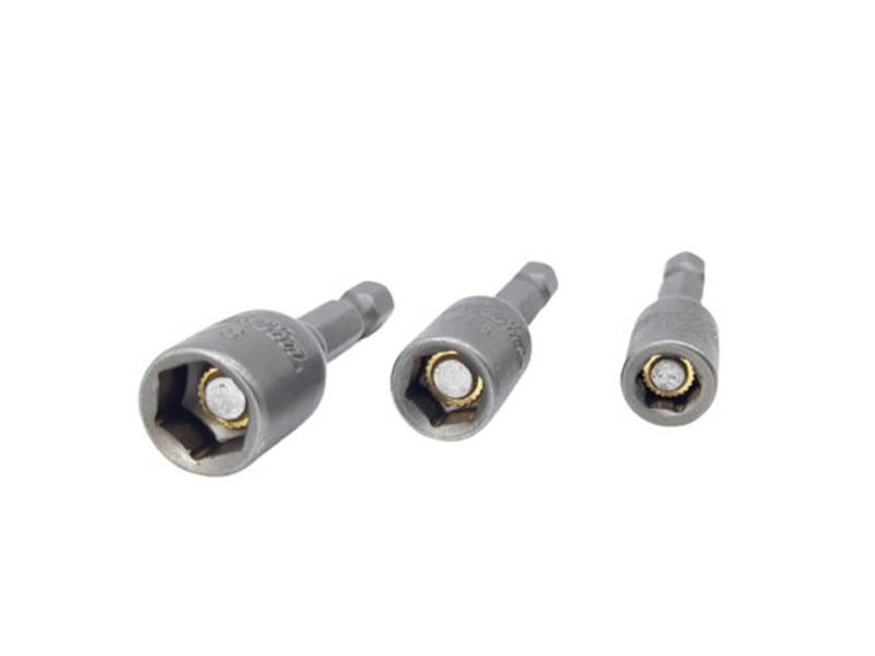 KIT SOQUETE MAGNÉTICO ENCAIXE 1/4" COM 3 PEÇAS B-38847 MAKITA